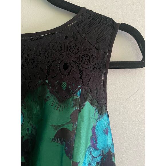Anthropologie Leifsdottir Water Garden Floral Sheath Dress Size 6 - Picture 4 of 7